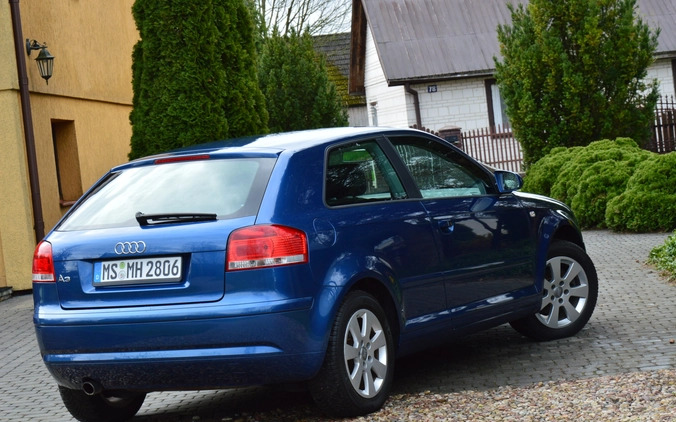 Audi A3 cena 15900 przebieg: 197356, rok produkcji 2008 z Szklarska Poręba małe 781